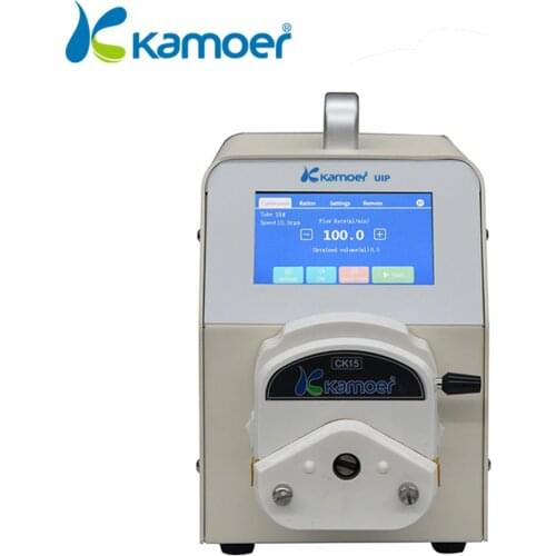 Kamoer UIP Peristaltic Laboratory Pump With Steppetr Motor Wifi Control High Flow Rate Foot Switch Support Touch Screen Tools