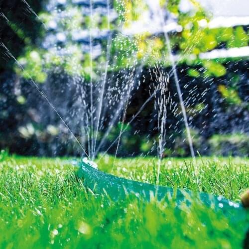 PVC Hose Lawn Sprinkler Pipe with 3/4 Connector 12 Meters Lawn Hose Lawn Watering TS1