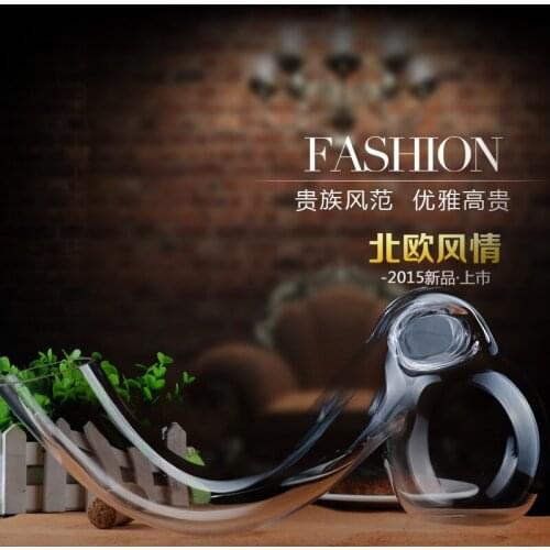 Handmade crystal goblet glass red wine creative drinker set bottle wine