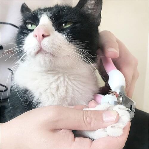 Pet Dog Professional Nail Clippers Dogs Cat Stainless Steel Convenient Cutter Labor-Saving Beauty Nail Clippers for Dog Products