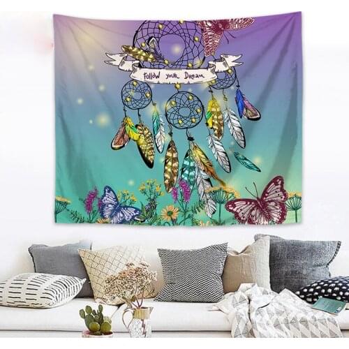 Modern Personality Creative Tapestry Dream Catcher Series Wall Hanging Background Decoration And Beach Towel