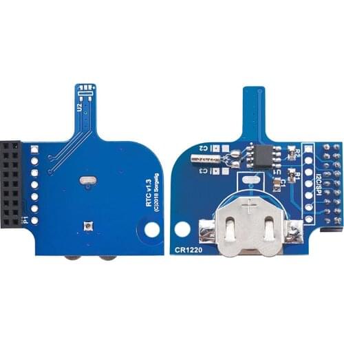 Real Time Clock Board Clock Module Extra Slim Real Time Alarm Clock Board For Terasic DE10-Nano FPGA Board 3.7*3.5*1cm/1.46*1.38