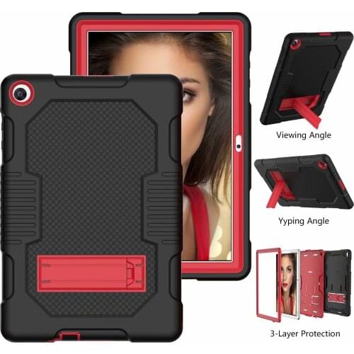 Heavy Tablet Case For Huawei MatePad T10/T10s AGS3-W09 AGS3-L09 10 1 Case for Huawei Mate Pad T10 T10s 3 in 1 protective sleeve