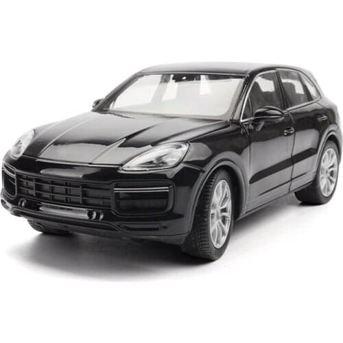 1:24 Toy car model simulation alloy off-road car model decoration collection hand-made pull back six doors