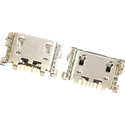 100Pcs Usb Charger Charge Charging Doct Port Connector For Alcatel One Touch C7 Dual 7041D 7040 7041 OT7040 OT7041 Plug