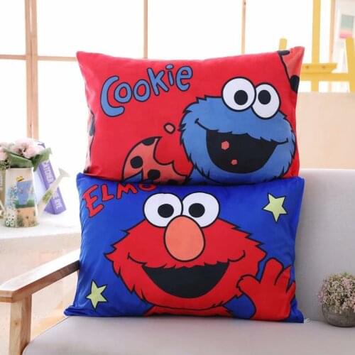 36*43cm Cartoon Pattern Cookie Pillow Case Double Print Design Warm Bed Decorative Pillows Gifts For Child or Chiristmas