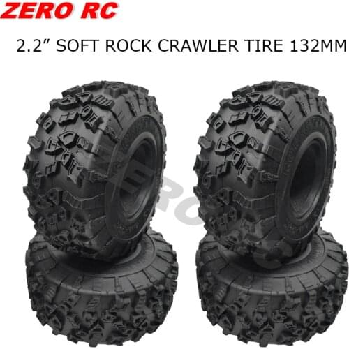 RC 1/10 Truck Rock Crawler 2.2" BIG TIRES WITH Foam 135mm Off Road Tyre For RC4WD Axial SCX10 Wraith TRX-4 RR10