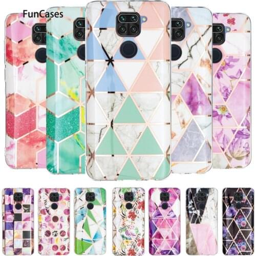 Color Block Soft TPU Protector For phone case Xiaomi Redmi Note 9 Pro Glitter Cases capa Xiaomi Redmi Note 9 Pro Max 9S Telofon