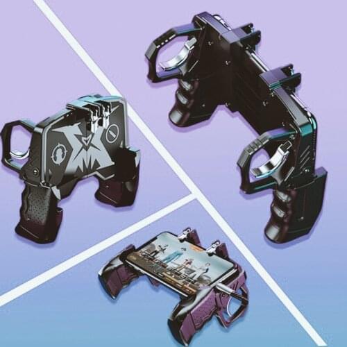 For PUGB Game Shooter Trigger Fire Button for iPhone ABS Alloy Mobile Phone Accessorie Gamepad Controller Gaming Joystick Handle