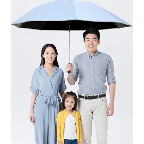 Inverted Folding Umbrella Super Windproof Anti-UV Automatic Folding Night Reflective Strip Auto Reverse For Men And Women
