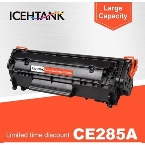 ICEHTANK Compatible 285A Toner Cartridge Replacement for HP CE285A 85a P1102 P1102W laserjet pro M1130 M1132 M1134 M1212 mf 3010