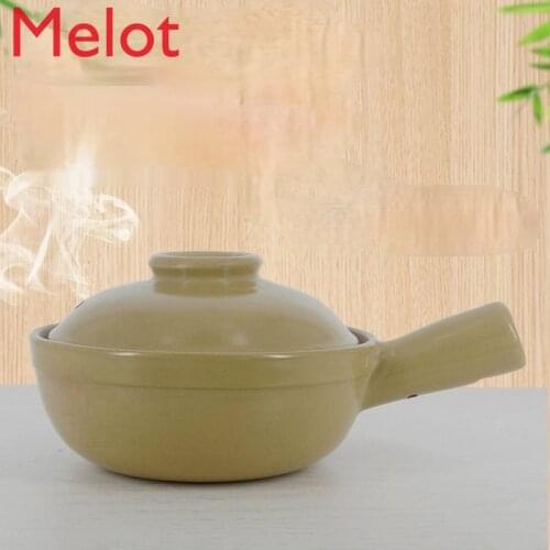 CasseroleStewpot Milk Pot Milk Pot Healthy and Comfortable Chinese Casseroles Stew Claypot Rice Soup Pot Stone Pot