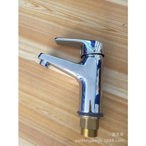 Tiger Ben copper wash basin faucet hole washbasin counter basin faucet Basin faucet hot and cold taps Basin