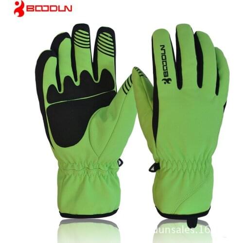 BOODUN Men Women Windproof Waterproof Ski Gloves Winter Thermal Fleece Warm Breathable Snowboard Sports Snow Skiing Gloves