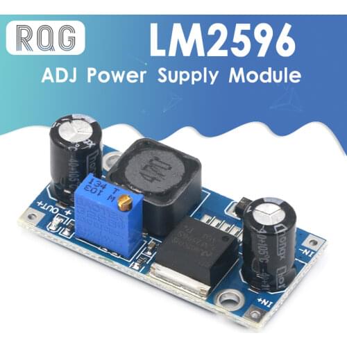 LM2596 LM2596S ADJ Power supply module DC-DC Step-down module 5V/12V/24V adjustable Voltage regulator 3A