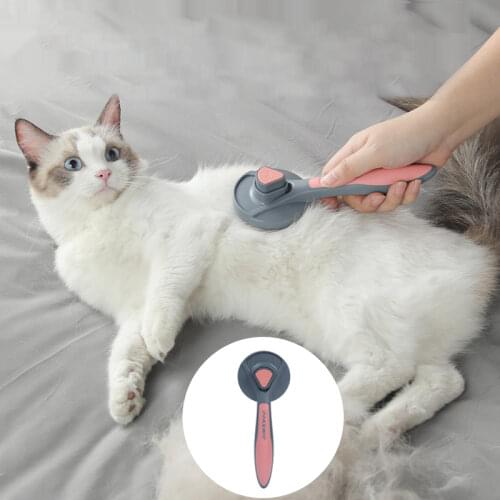 Cat Comb Hair Removal Comb Grooming and Care Pet Cat Accessories Cleaning Supplies Open Knot Massage Dog Accessories for Cats