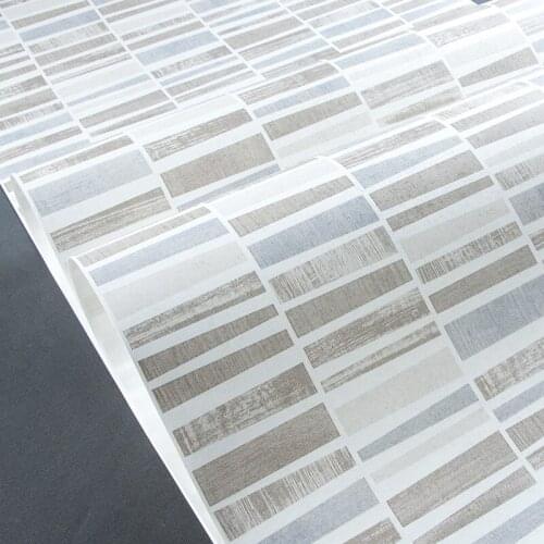 Nordic simple geometric pattern non woven wallpaper abstract TV background wallpaper living room creative lattice decoration