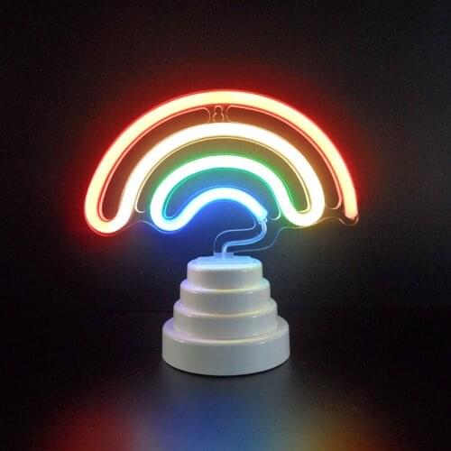 DD LED Neon Night Light Include Base Sign Wall Art Sign Night Lamp Xmas Birthday Wedding Party Wall Hanging Neon Lamp Home Decor