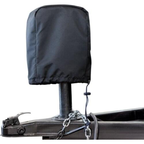 Waterproof Jack Cover Electric Tongue Jack Cover RV Caravan Camper Trailer Car Accessories Universal For Outside Black Grey