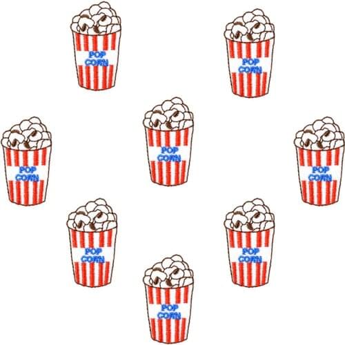 10pcs Popcorn iron on patches for clothing patch thermocollants applique iron sew on patches sewing accessories for DIY clothes
