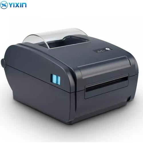 4-inch 110mm Black Thermal Label Printer Connected to USB/Bluetooth for Transport 4x6 Shipping Label printing