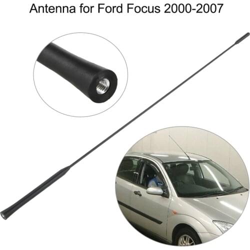 21.5" Roof AM/FM Antenna Mast Car AM/FM Roof Antenna Base Roof Mount for Ford Focus Cougar 2000-2007 98BZ18A886AA-CR198
