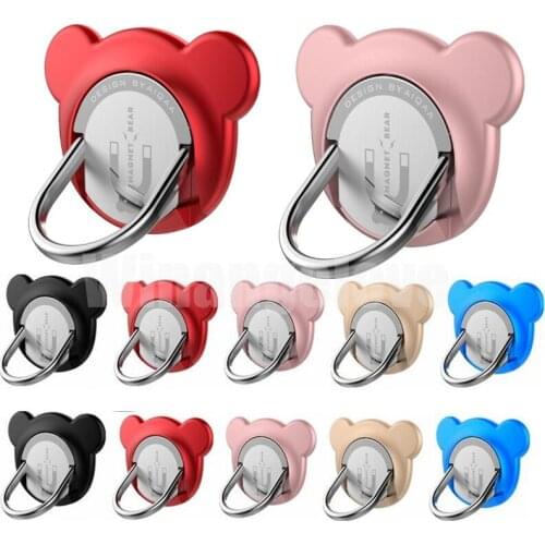 200pcs Finger Ring Holder Bracket Rotation 360 Degree Durable Phone Stand Holder for iphone samsung android phone