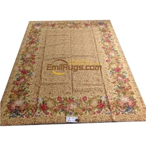 Needlepoint carpets needleopint rugs 244CMX305CM 8 X 10 MN-4 8x10gc8neeyg9