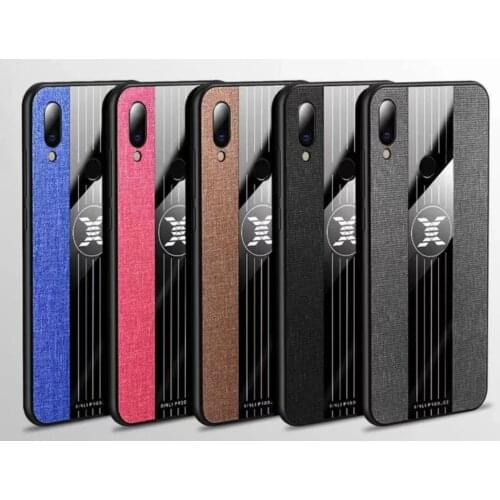 Fashion Protective Cover For 2019 Meizu note 8 Mobile Phone Case Meizu note 9 non-slip Cloth Fabric Shockproof Mobile Phone Case