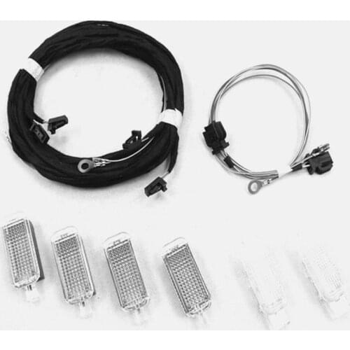 Applicable to A6 A4L Q5 Foot socket lamp Sundries Box Lamp Set Foot lamp suit Sundries Box Lamp Set