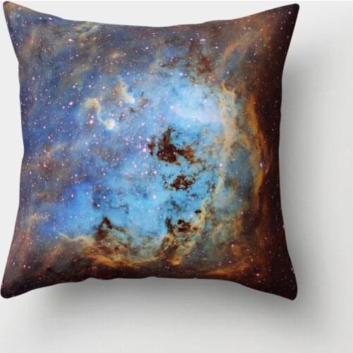 2019 cotton waist pillow Anime Bedding night sky shining magic Travel Pillow Cover Galaxy Pillow Case creative Universe