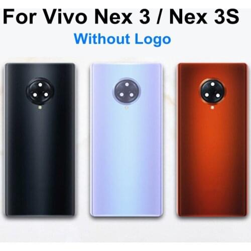 For VIVO NEX 3 3S 5G Back Battery Cover Rear Housing Glass Door Panel Case For VIVO NEX3 Housing case Rear Glass parts