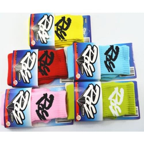 1 Pair Professional Long Thick Skating Socks Sports Cotton High Protect For Children Kids Unisex Random Color