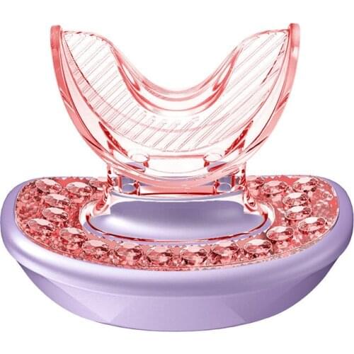 2020 New Pump Electric Lip Plump Enhancer Natural Sexy Bigger Fuller Lips Enlarger LED light Lip Care Tool Plumper Device