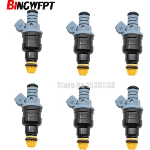 6pcs/lot Fuel Injector Nozzle 0280150715 for BMW 3 E30 E36 5 E34 8 E31 7 E32 E38 Z1