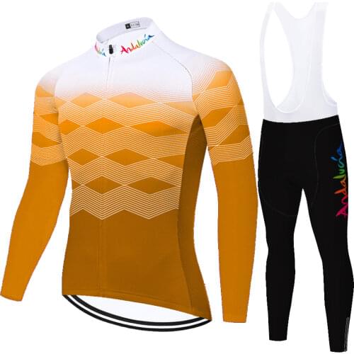 Andalucia Summer Spirng Pantalones Camisa Masculina Maillot Equipacion Ropa Para Hombre Conjunto Ciclismo Masculino Ciclismo
