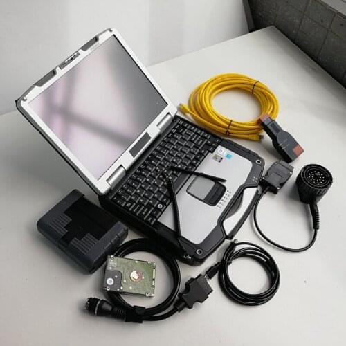 Icom A2 with 1tB HDD and Software V06.2021 Latest Inpa in Used Toughbook CF-30 4G Auto Repair Diagnosis Tooll