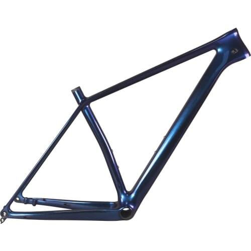 Superlight Boost and 29er Plus BB92 Chameleon Paint Carbon MTB Frame FM199 With 2.35 Tire