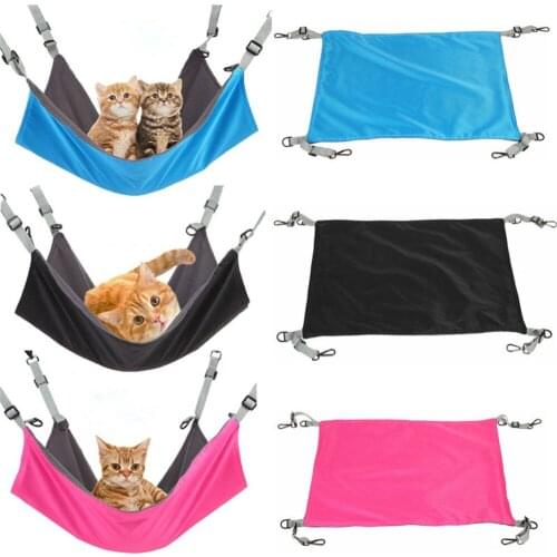 Cat Hammock Bed for Cage Comfortable small Pet Hanging Mat Rest House Sleepy Pad Bedding