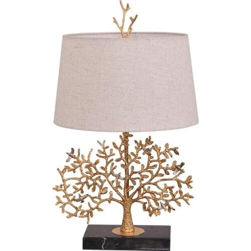 2020 Newest Modern Table Lighting Fancy Modern marble base Desk Lighting For Home Decoration