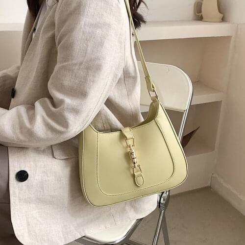 New Top Quality Luxury Brand Purses and Handbags Designer Leather Shoulder Crossbody Bags for Women Fashion Underarm Sac