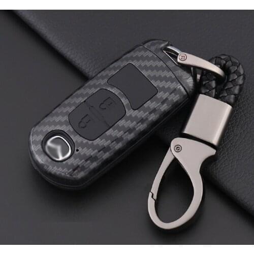 Remote Smart Car Key Case For Mazda 2 3 5 6 8 Atenza CX5 CX7 CX9 MX-5 M2 M3 M5 M6 GT RX 3 2 Buttons Key Shell Key Holder Cover