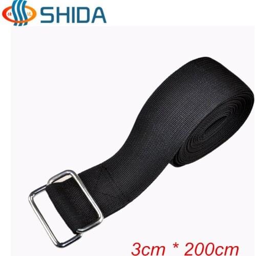 2pcs 3cm*2meters Double Metal Buckle Strong Polypropylene Webbing Ratchet Tie Down Quick Lock Strap Luggage Cargo Lashing Belt