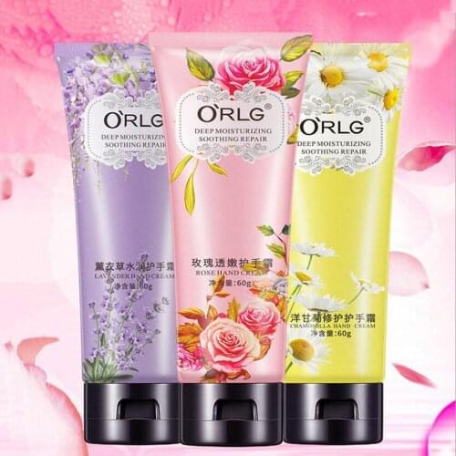 Rose Chamomile Lavender Hand Cream Moisturizing Nourishing Anti-drying Anti-freeze Hand Cream