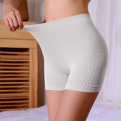 Safety Shorts Slimming Pants High Waist Underwear Shorts Women Ladies Pants Underwear Nylon Safety Pants Boyshorts Shapers