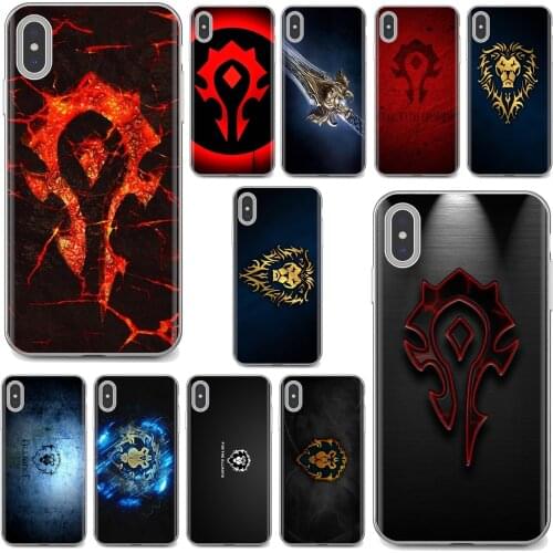Silicone Case For Samsung Galaxy Note 3 4 5 8 9 S3 S4 S5 Mini S6 S7 Edge S8 S9 S10 Plus Warcraft Lion World of Warcraft WOW