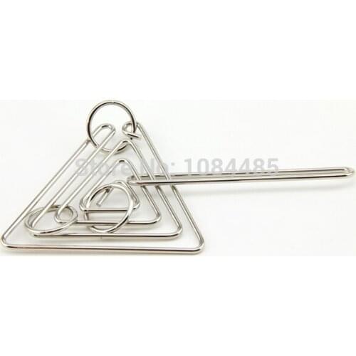 Challenging Metal Wire Puzzle Brain Teaser Game for Adults Kids