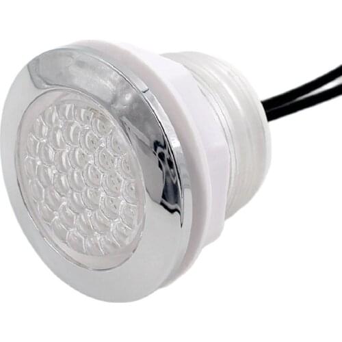 2PCS waterproof RGB underwater LED bathtub light LED hot tub lamp hole 53-55-62mm LED Spa jaccuzzi light 2 controller 2 adapter