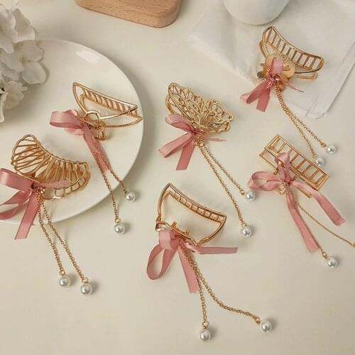 High Quality Hair Accessories Women Metal Hair Claw Clips Lady 2021 Fashion Hairclips Women Hair Clips For Women Girls Headwear