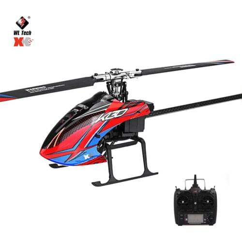 WLtoys XK K130 K130-B 2.4G 6CH Brushless 3D6G System Flybarless RC Helicopter BNF RTF Compatible with FUTABA S-FHSS Drones Toys